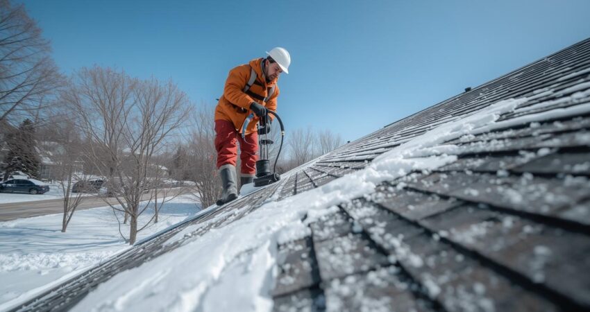 winter roof inspection ohio