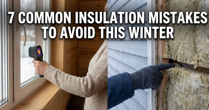 Insulation Mistakes To Avoid This Winter