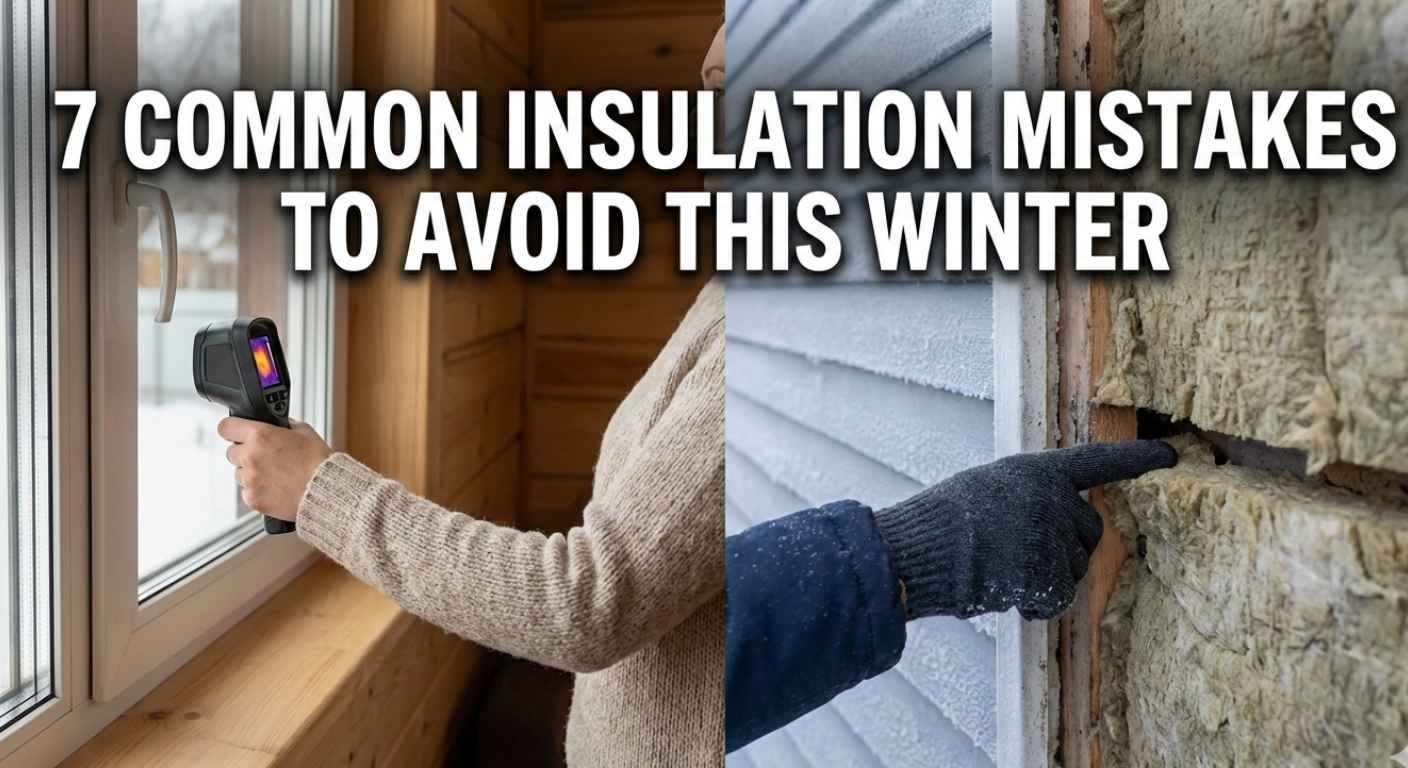 Insulation Mistakes To Avoid This Winter